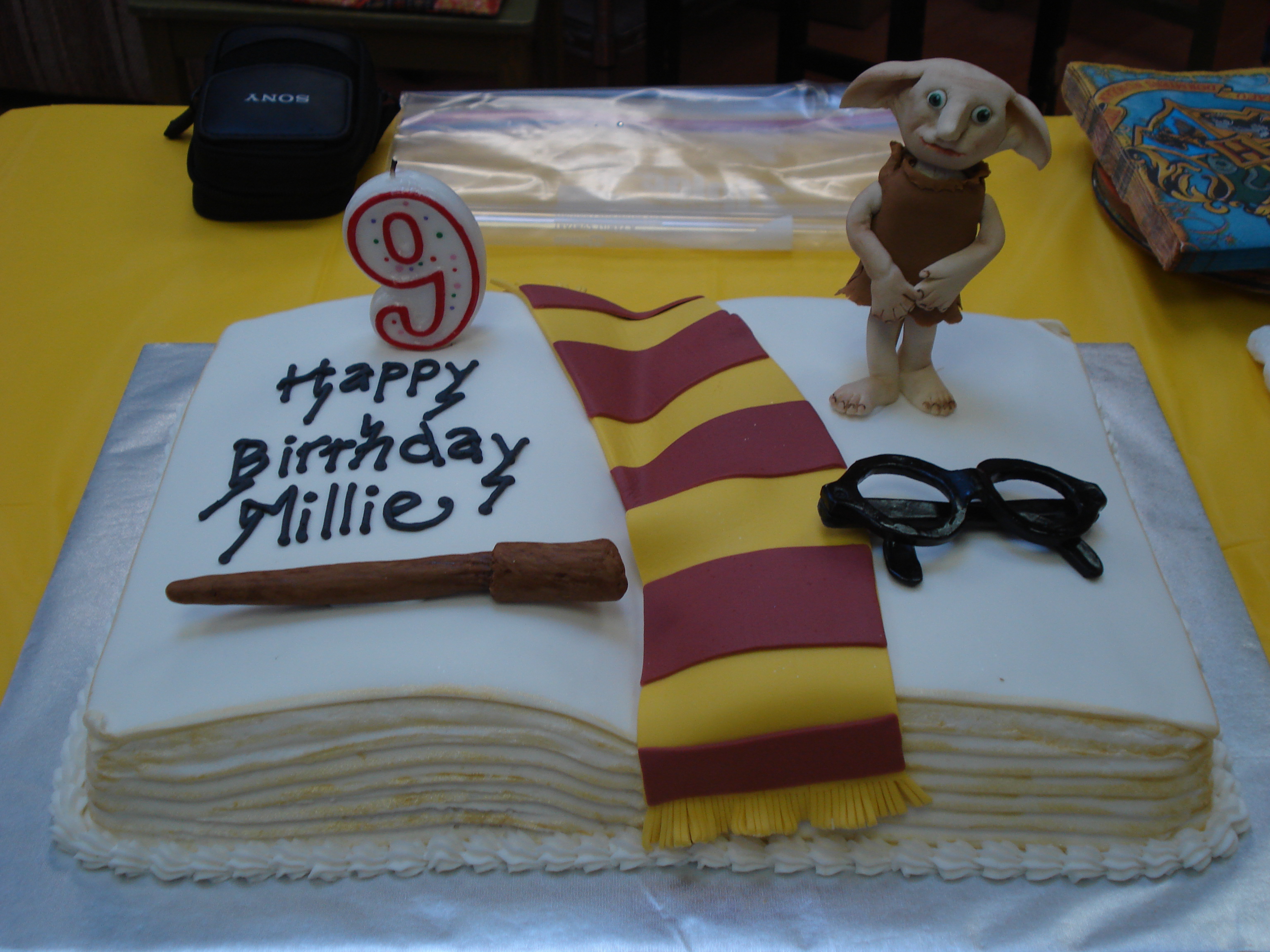 9th birthday - Harry Potter cake